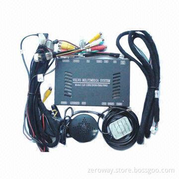 Car A/V Interface for Volvo S60/XC60/S40/S80/V40/V60, Built-in Parking Guiding/GPS Navigation